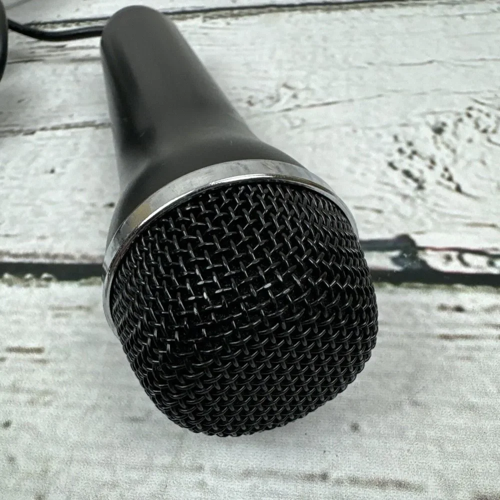Konami‎ Microphone Black Logitech Wired Karaoke Mic